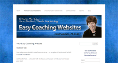 Desktop Screenshot of easycoachingwebsites.com
